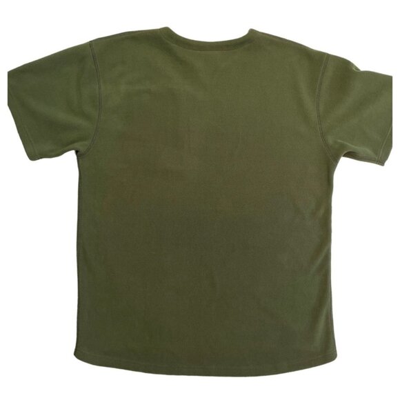 HUNTING & FISHING Men's Micro Tee 2X Anti-Pill Fleece Unique‎ V-Split Zip Pocket - Picture 2 of 10